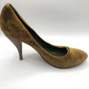 Vintage Mario Bologna Velvet Pumps Size 39